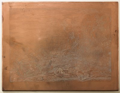 टेम्पेस्ट के लिए प्रिंटिंग प्लेट, 1870-1875 द्वारा चार्ल्स अमंद डूरंड